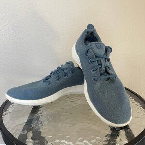 Allbirds Wool Runners Shoes Womens 10 Teal Blue Running Sneakers Casual Comfort
